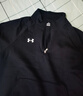 安德玛（UNDERARMOUR） Rival男子1/4拉链运动休闲卫衣1386016 黑色001 XL 实拍图