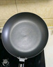 九阳平底锅煎锅无涂层铁锅煎蛋牛排烤盘早餐真不锈不粘加厚家用燃气 【东方极铁】+赠玻璃盖 28cm 实拍图