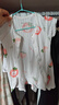爱贝迪拉短袖夏装连体衣婴儿衣服夏季薄款新生婴幼儿睡衣外出男女宝宝空调 贝丽莓兔（无骨小凉衣） 59cm 【建议6—10斤】 实拍图
