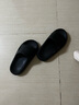 朴西eva不臭脚可外穿软底男士凉拖鞋浴室内洗澡防滑居家情侣拖鞋男 珍珠黑 40-41 实拍图