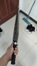 雨航（YUHANG）碳纤维高尔夫雨伞8骨加大加固手推直柄伞男女商务伞 黑色 实拍图