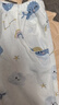 舒贝怡2件装儿童短裤女童男童夏季宝宝大PP裤子纯棉七分裤星空蓝80CM 实拍图