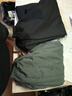 玺物休闲裤子男秋冬季百搭宽松长裤运动上班工作耐磨工装长裤大码衣服 黑色+深灰 XL -建议110-130斤左右 实拍图