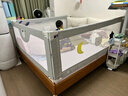 丸丫婴儿床围栏宝宝防摔防护栏床边防掉档板免打孔床头加固版三面装 实拍图