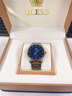 欧利时（OLEVS）瑞士认证手表男全自动机械表进口机芯夜光男士品牌手表礼物送男友 玫蓝钢带-进口机芯 终身质保 实拍图