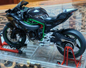 驰誉模型 1:6川崎H2R摩托车模型超电动排气喷雾仿真合金车模玩具男孩礼物 实拍图