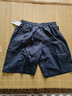 【纯棉宽松】男士高端短裤夏季男新款工装休闲裤男外穿五分裤 黑蓝色+卡其色 3XL 【150-170斤左右】 实拍图