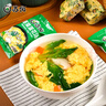 苏伯 蛋花汤速食汤菠菜速溶汤包紫菜蛋花汤冲泡即食小包冻干 【4种口味各10】12g*40包 实拍图