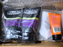 欧莱雅男士抗黑头洁面乳100ml*2套装控油祛痘去角质洗面奶护肤品礼物 实拍图