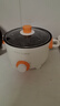 荣事达（Royalstar）电煮锅多功能蒸煮煎炒一体电热锅宿舍学生煮面锅家用电火锅一锅多用途电炒锅炒菜不粘锅插电小电锅 多功能电煮锅（单层）送8礼 特厚款20cm（适合1人） 实拍图