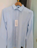 南极人衬衫男 纯色长袖商务衬衫男士棉质舒适衬衣外套修身西装衬衫2XL 实拍图