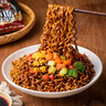 不倒翁韩国进口拉面 原味芝士拌面+炸酱面8包装 方便面袋装 夜宵泡面 实拍图