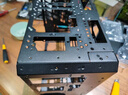 方糖机械大师  酷方 C28脉冲 兼容 MATX/ITX主板机箱  240水冷/仅支持SFX/L电源， 风冷散热/支持ATX14cm电源 双铝侧板(非侧透) 官方标配 实拍图