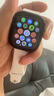 Apple/苹果 Watch Series 10 智能手表GPS款42毫米亮黑色铝金属表壳黑色运动型表带M/L MX1P3CH/B 实拍图