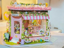 我の屋diy手工制作小屋缤纷花店模型小房子生日解压玩具女新年货节礼物 实拍图