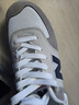 新百伦男鞋官方秋冬透气网面运动鞋子女鞋休闲情侣N字574阿甘复古跑步鞋 574米灰藏青升级版 44 实拍图