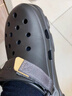 CROCS卡骆驰洞洞鞋贝雅男鞋女鞋轻便耐磨一脚蹬拖鞋休闲鞋|10126 【预售】黑色-001 40 (250mm) 实拍图