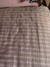双鹤亚麻凉席三件套宿舍单人双人空调软席床单床席 麻色四菱格（棉麻） 1.5米床适用 (实发 180cm*210cm ) 实拍图