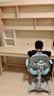 久念实木书桌书柜书架一体可升降中小学生专用学习桌写字桌家用电脑桌 原木色【实木书桌】 140*60*190CM 实拍图