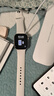 Apple/苹果 Watch Series 10 智能手表GPS款42毫米玫瑰金色铝金属表壳淡桃粉色运动型表带M/L MX1V3CH/B 实拍图