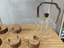 泥也茶壶玻璃烧水壶泡茶蒸煮双内胆大容量煮茶家用耐热养生花茶提梁壶 实拍图