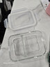 Glasslock进口钢化玻璃保鲜盒上班带饭微波炉加热分隔食品级饭盒670ml 实拍图