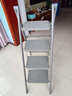 肯泰梯子家用折叠梯人字梯楼梯室内多功能加厚四步工程花架梯F1W-HUI4 实拍图
