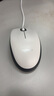 罗技（Logitech）M100r 鼠标 有线鼠标 办公鼠标 对称鼠标 大手鼠标 白色 实拍图