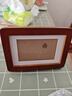 金隆兴6寸圆角实木相框摆台胡桃色挂墙木质画框装裱结婚宝宝照片墙 实拍图