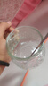玻璃杯带盖勺小熊杯高颜值杯子办公室家用咖啡杯网红爆款水杯 1只装小熊杯（带勺子）270ml 实拍图