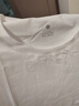 京东京造短袖T恤女5A抗菌秋季新款修身显瘦女装抑菌防汗 -白色-白色 XL 实拍图