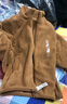 优衣库男装女装摇粒绒拉链茄克/长袖外套廓系夹克479792 34 驼色 L /175/100A 实拍图