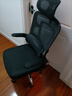 南皇电脑椅子人体工学椅护腰久坐办公室职员会议写字椅靠背升降转座椅 顶配黑-35°防爆逍遥底盘-4级气杆-4D头枕 120-155度(含) 可旋转可升降扶手 -双背升降腰托 实拍图