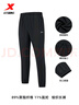 特步运动裤秋冬新款健身跑步裤透气卫裤针织束脚男裤子保暖通勤休闲裤 0209梭织束脚-夏款-正黑色 2XL 实拍图