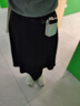 伯德小姐黑色职业半身裙女面试秋冬高级感西装a字裙伞裙通勤正装半裙通勤 实拍图