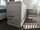 志高（CHIGO）双温冰柜家用小型双开门冷冻冷藏保鲜两用双温区商用冷柜一级节能省电 蝶形门双温【一级节能】 366L 实拍图
