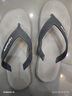 黑玛（Hotmarzz）人字拖男新款外穿耐磨防滑拖鞋情侣百搭广东拖鞋沙滩鞋夹脚凉鞋 灰色 40 (259mm) 实拍图