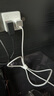 贝尔金（BELKIN） USB-IF认证Type-C轻柔编织快充线适用于苹果iPhone 15 Pro Max车载CarPlay充电数据线 Type-c转Type-c 1米白色 实拍图