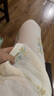 ROVO纯棉孕妇夏季月子服睡衣产后哺乳100%纯棉开衫套装喂奶专用居家服 木槿花 XL（适合于140-160斤） 实拍图