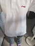 李宁（LI-NING）Polo衫短袖速干T恤女翻领夏季休闲透气半袖健身训练运动衬衫S 实拍图