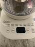 美的（Midea）【国家补贴】养生壶2L大容量炖煮壶一体烧水壶恒温保温家用自动办公室花茶壶玻璃煮茶器316L不锈钢 【旗舰新品-配茶漏】 2L 实拍图