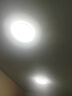 雷士（NVC）led吸顶灯阳台灯卧室灯过道灯现代简约卫生间厨房照明灯饰灯具 【皓月】24瓦 白光-直径37cm 实拍图