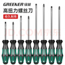 绿林（GREENER）螺丝刀6x150mm十字一字家用工业级强磁螺丝批工具套装超硬改锥 实拍图