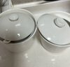 拜杰陶瓷蒸饭碗蒸菜碗蒸蛋碗带盖家用鸡蛋羹隔水蒸纯白蒸碗炖盅5寸 实拍图
