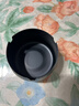 宫薰  烟灰缸金属不锈钢家用客厅创意茶几装饰摆件 磨砂黑8cm 实拍图