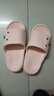 马尼亚袋鼠（MANIYADAISHU）新款夏季拖鞋女厚底情侣款厚底居家浴室洗澡拖鞋男拖鞋凉拖鞋家用 粉红色 36-37 （适合35-36脚穿） 实拍图