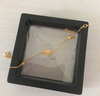 周六福小甜花黄金手链女足金999四叶草手链计价A0710814 约2.41g 16+3cm 实拍图