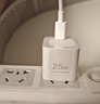 华为原装mini充电器(Max 25W)线充套装含1米3.3A Typec数据线 适配苹果iphone15ProMax手机/兼容PD 20W 实拍图