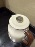 美的（Midea）艺术家电热水壶  烧水壶自动断电保温一体  1.6L大容量电热水壶 316L不锈钢恒温壶 精准控温 63-Q 实拍图