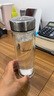 希诺双层玻璃杯男家用商务办公泡茶杯子过滤车载水杯XN-9607 410mL 实拍图